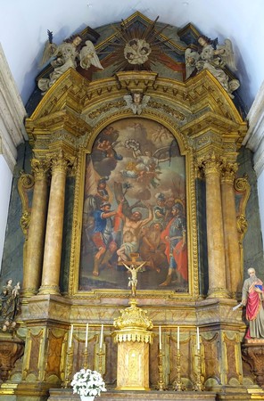 Altar - Igreja de São Bartolomeu - Coimbra, Portugal - DSC09635.jpg